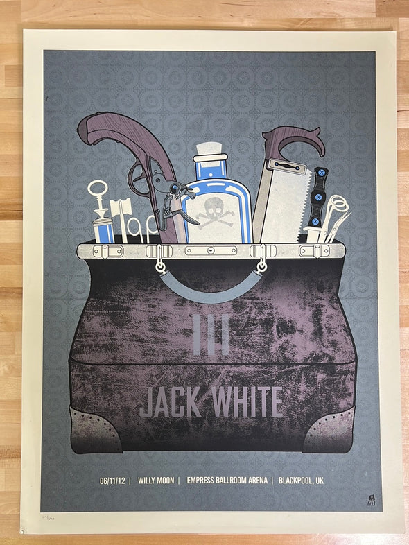 Jack White - 2012 Methane poster Blackpool, GBR Empress