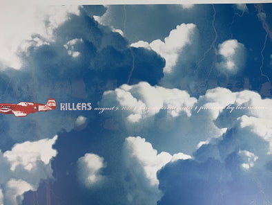 Killers - 2013 Todd Slater poster Atlantic City, NJ Borgata