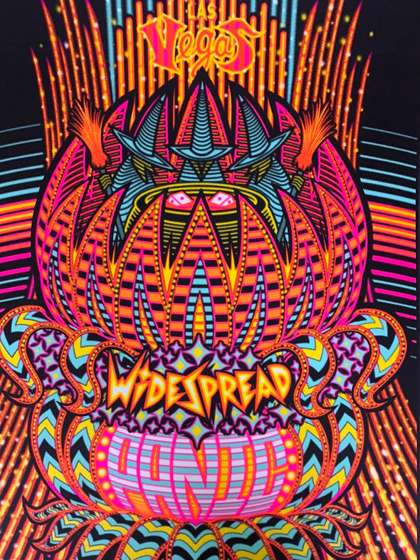 Widespread Panic - 2017 Brad Klausen Poster Las Vegas, NV Park Theater
