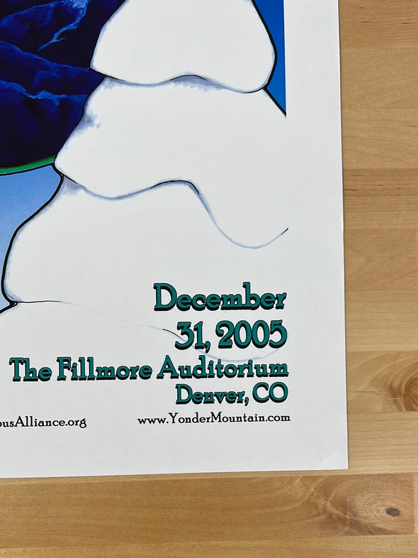 Yonder Mountain String Band - 2005 Jamie Huntsman poster The Fillmore Denver, CO 12/31