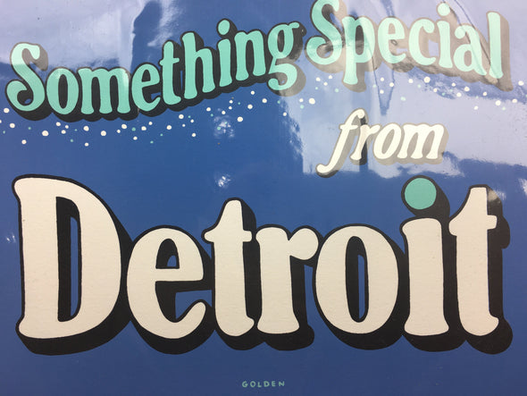 Something Special From Detroit - 2020 Kelly Golden Art Print Detroit, MI