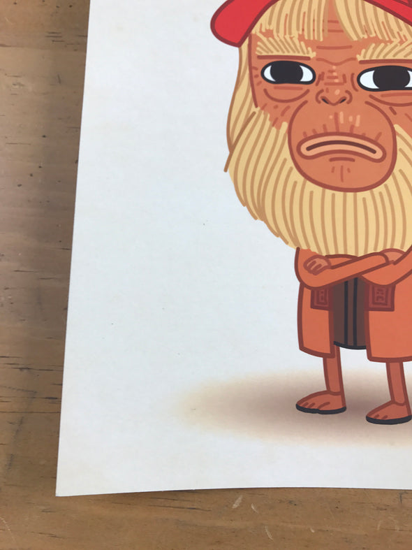 Whiny Little Bitch - 2016 Mike Mitchell poster Make Ape City Great Again