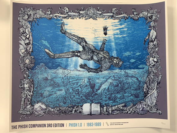 Phish - 2015 David Welker poster Companion art print 3rd edition