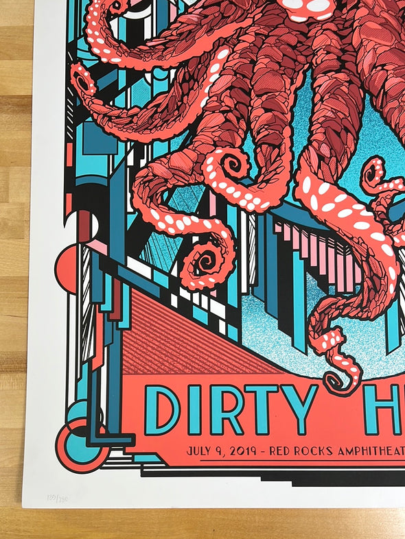 Dirty Heads - 2019 poster Red Rocks, Morrison, CO