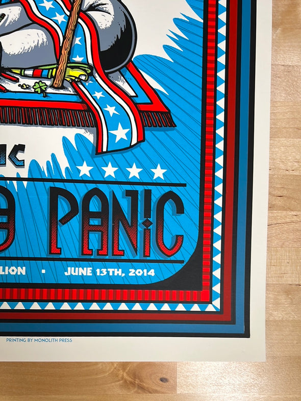 Widespread Panic - 2014 Matt Leunig poster Boston, MA