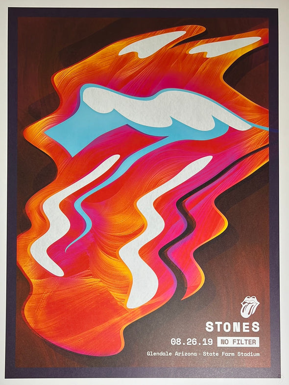 Rolling Stones - 2019 poster No Filter Tour Glendale, AZ