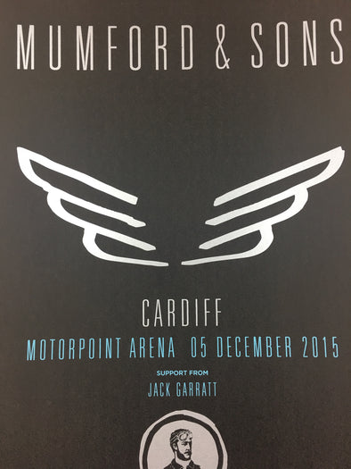 Mumford & Sons - 2015 Poster Cardiff, Wales Motorpoint Arena