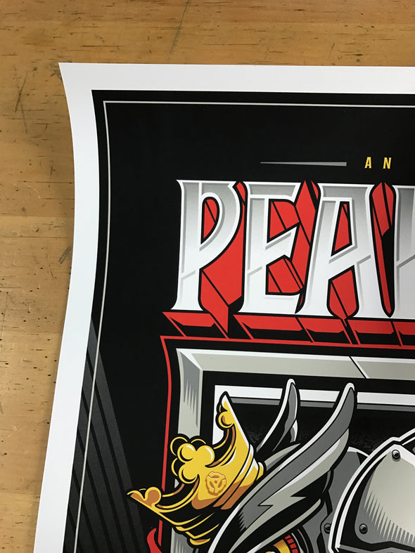 Pearl Jam - 2014 Mark 5 poster Leeks, UK, First Direct Arena