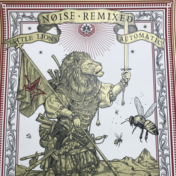 Noise Remixed - 2015 Ravi Zupa Shepard Fairey poster