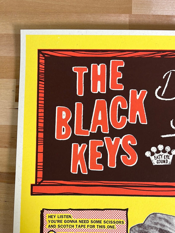 The Black Keys - 2022 Perry Shall poster Camden, NJ
