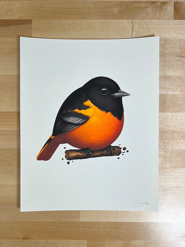 Oriole II - 2021 Mike Mitchell poster art print