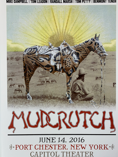 Mudcrutch - 2016 poster Port Chester, New York Tom Petty Capitol Theater