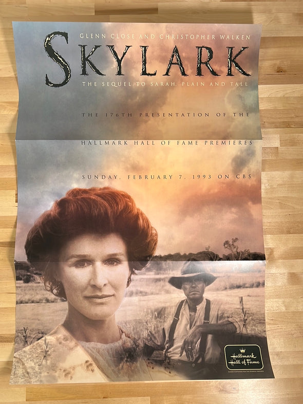 Skylark - 1993 Hallmark movie poster original vintage