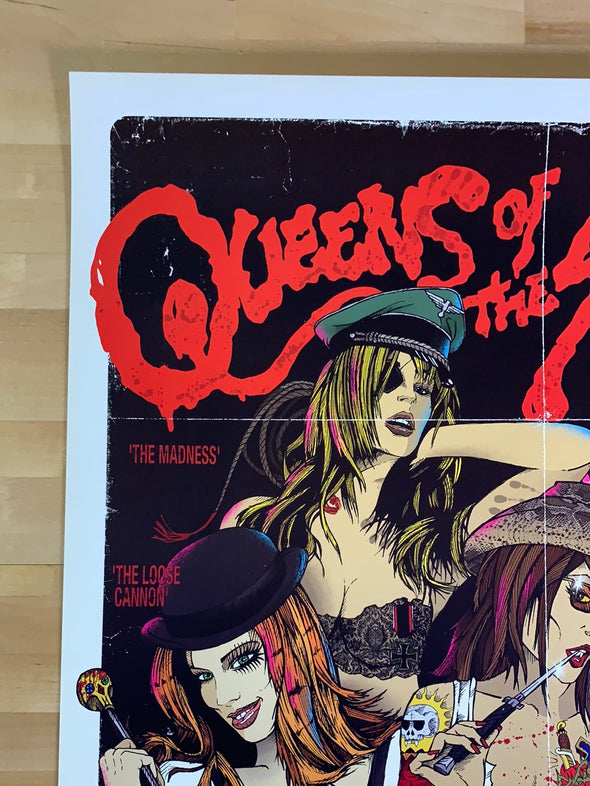 Queens of the Stone Age - 2008 Rhys Cooper poster Hobart, AUS