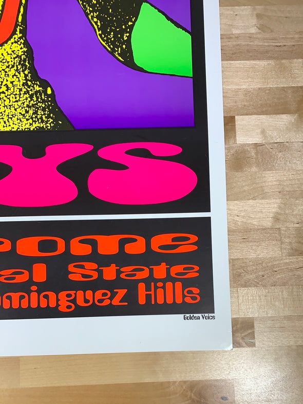 Beastie Boys - 1995 Frank Kozik poster Dominguez Hills, CA Velodrome