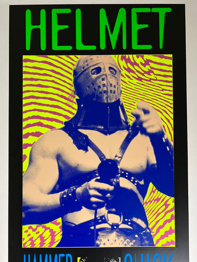 Helmet - 1992 T.A.Z. poster Los Angeles, CA Whisky a Go-Go 1st ed