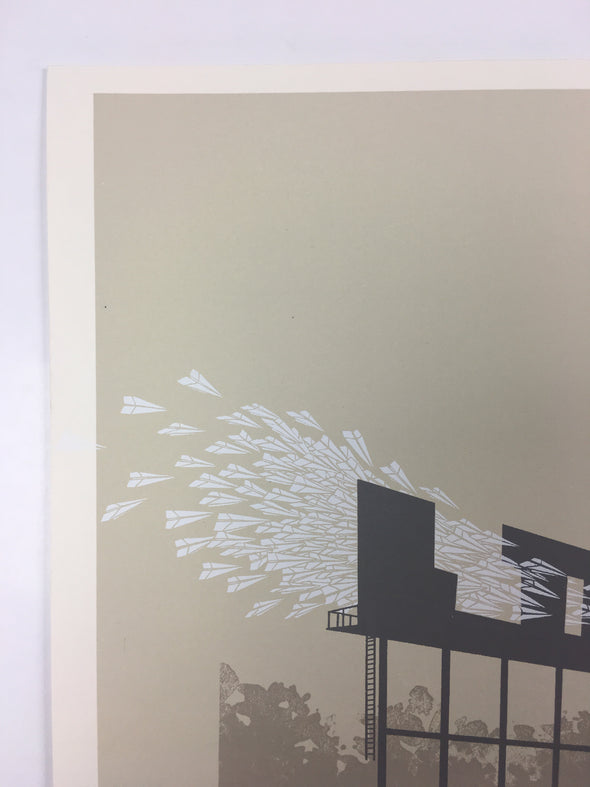 Paper planes (Chicago series) - 2013 Justin Santora Poster Art Print