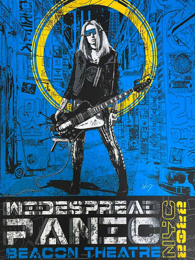 Widespread Panic - 2022 Jeff Wood poster Beacon New York City, NY