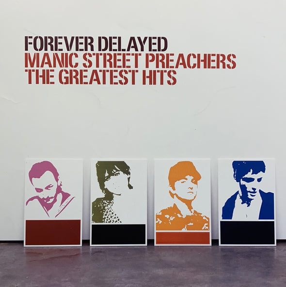 Manic Street Preachers - 2002 original vinyl poster insert 12x12 record art