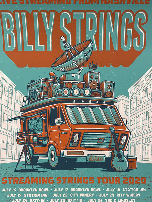 Billy Strings - 2020 Half Hazard poster Streaming Strings