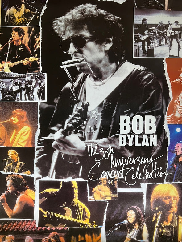 Bob Dylan - 1993 promo poster 30th Anniversary Concert