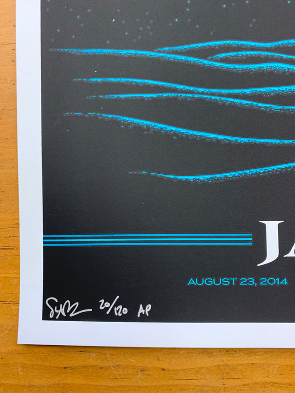 Jack White - 2014 Todd Slater poster San Francisco 8/23 S/N