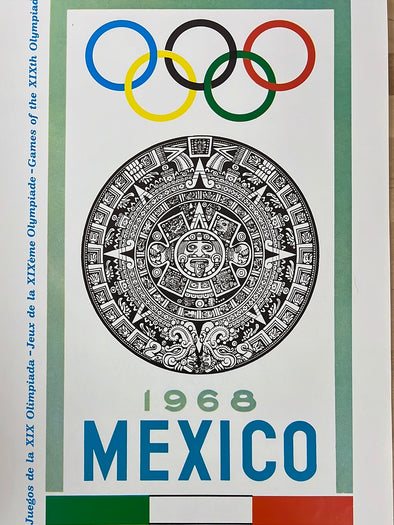 Canon Olympic Commemorative Series 1984  - poster 1968 Mexico