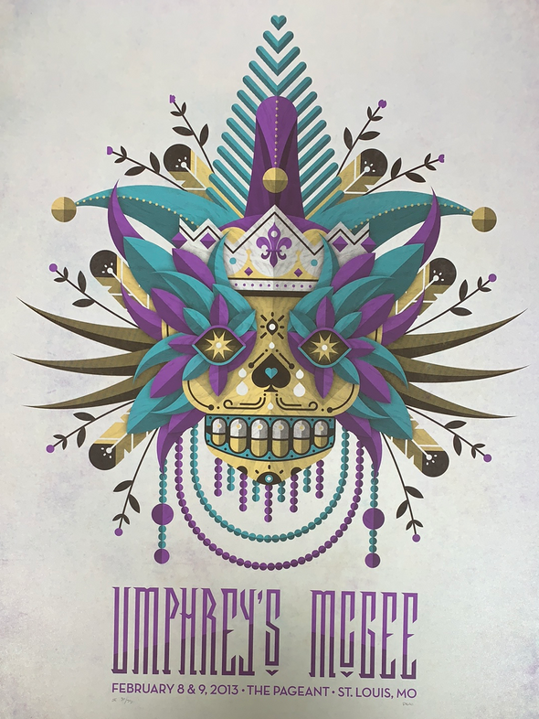 Umphrey's McGee - 2013 DKNG poster St Louis, MO The Pageant