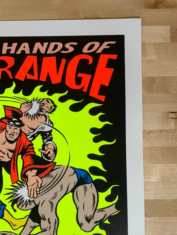 Deadly Hands of Dr. Strange - 1994 T.A.Z. poster Boston, MA 1st ed
