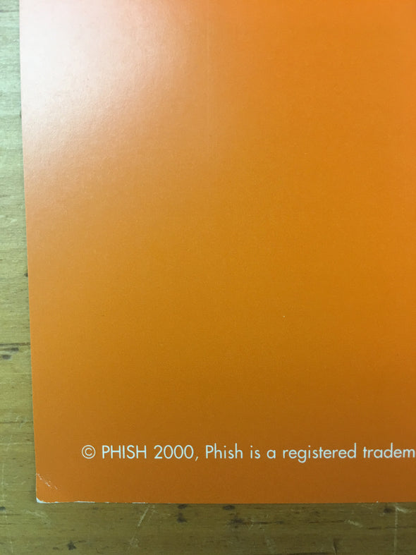 Phish - 2000 Poster Nagoya, JPN Club Quattro