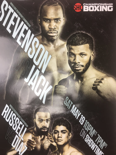 Boxing - 2018 Stevenson vs Jack, Russel vs Diaz Poster