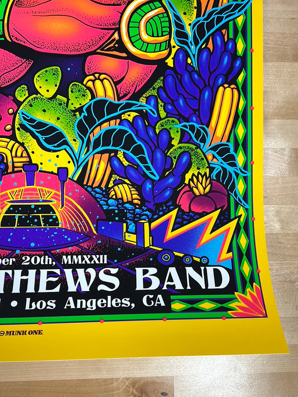 Dave Matthews Band - 2022 Munk One poster Los Angeles, CA N2