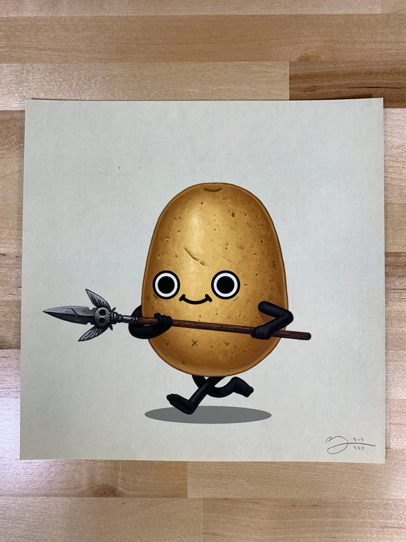 Food Dudes Partisan - 2020 Mike Mitchell poster art print 1st