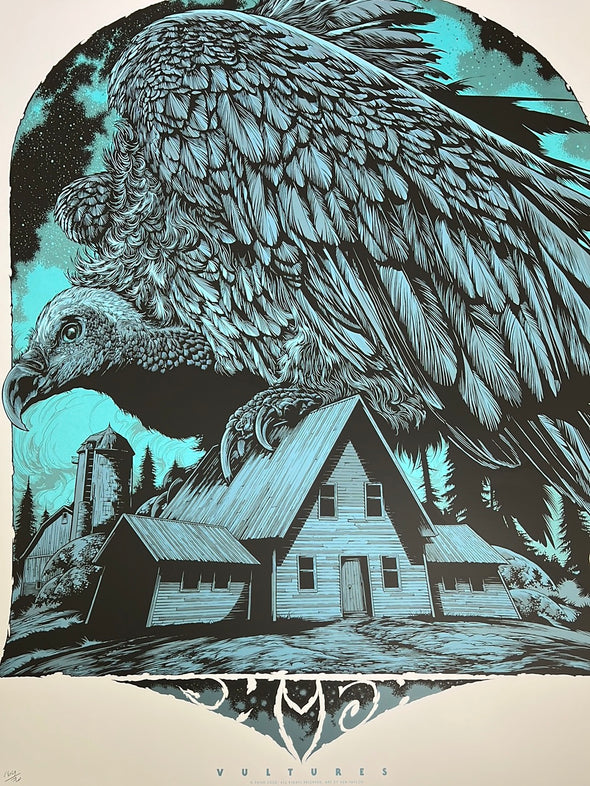 Phish - 2020 Ken Taylor poster Vultures Song Series 1st