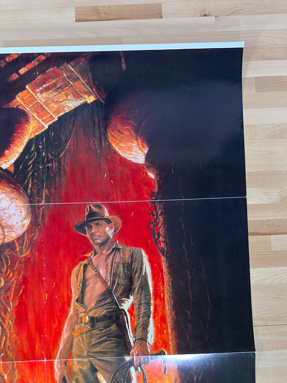 Indiana Jones and the Temple of Doom - 1984 one sheet movie poster original vintage 27x41