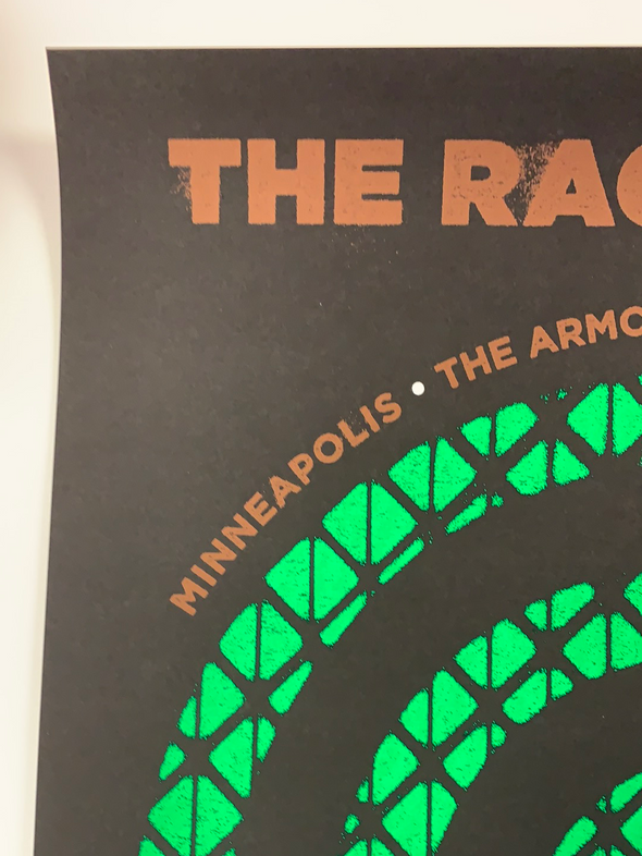 The Raconteurs - 2019 Matthew Jacobson poster Minneapolis, MN Armory