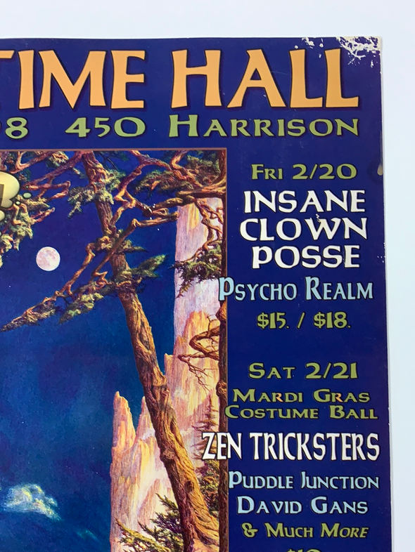 MHP 43 Insane Clown Posse - 1998 poster Maritime Hall San Fran 1st