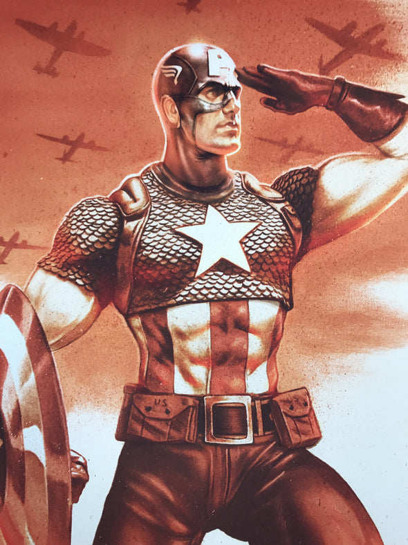 Captain America - 2016 John Keaveney poster NYCC