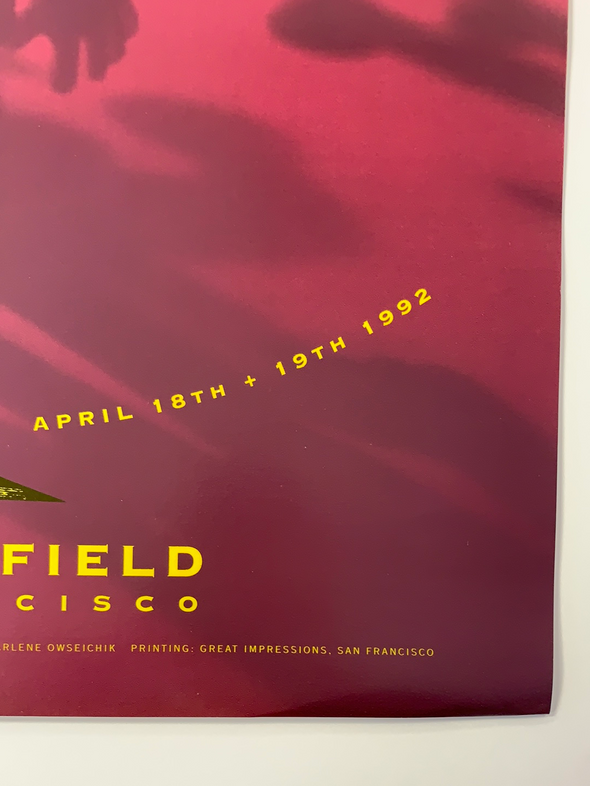 BGP 56 Soundgarden - 1992 Rex Ray poster The Warfield Theatre San Fran 1st