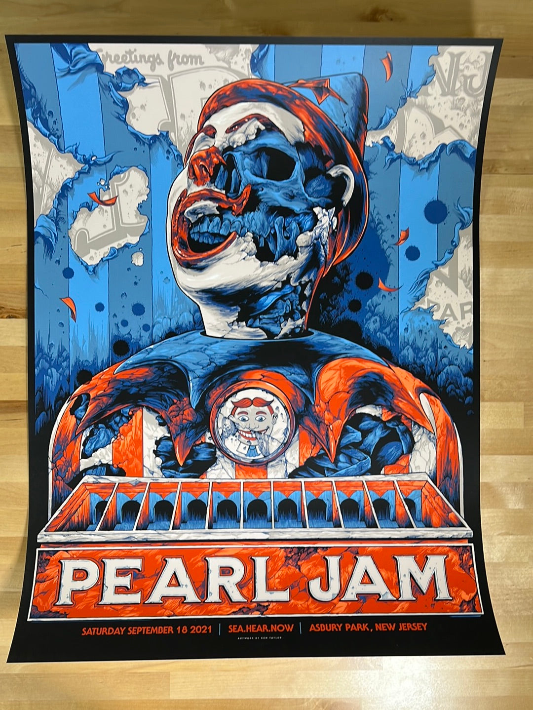 Pearl Jam in Posters: A Gallery of Illustrated Tour Art