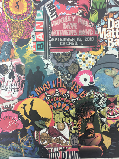 Dave Matthews Band - 2017 Methane Studios poster 25th Anniversary