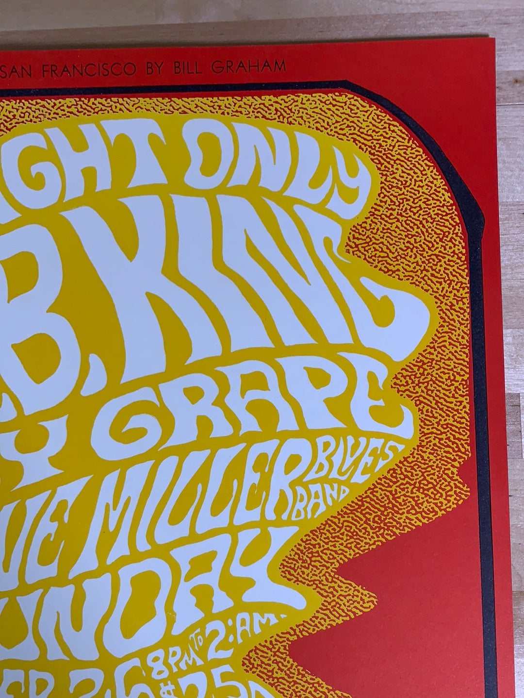 BB King - 1967 John H Myers Poster San Francisco, CA The Fillmore – Sold  Out Posters