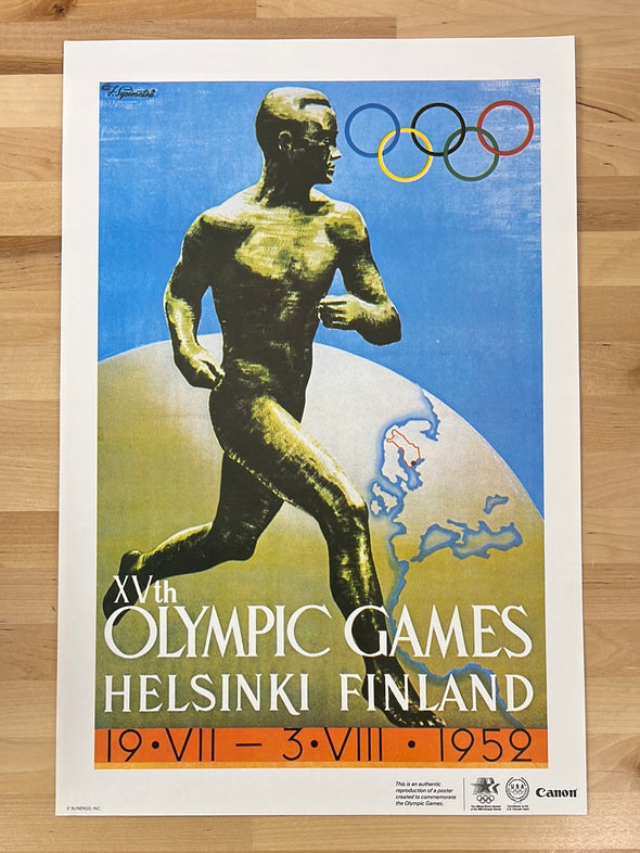 Canon Olympic Commemorative Series 1984  - poster 1952 Helsinki