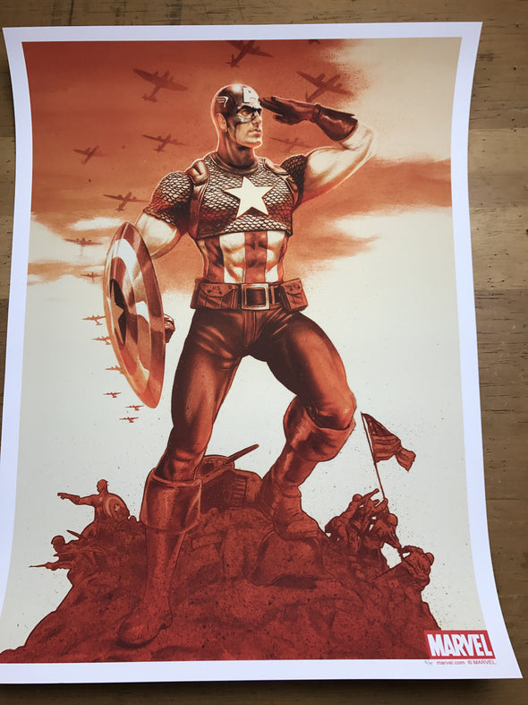 Captain America - 2016 John Keaveney poster NYCC