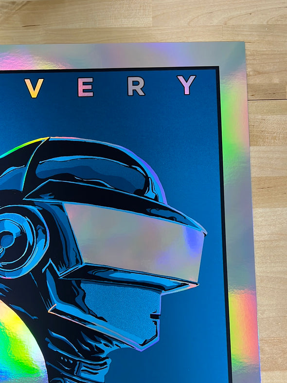 Daft Punk - 2022 Tim Doyle Poster Discovery FOIL