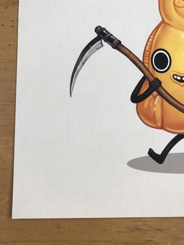 Food Dudes Scythe - 2017 Mike Mitchell poster art print
