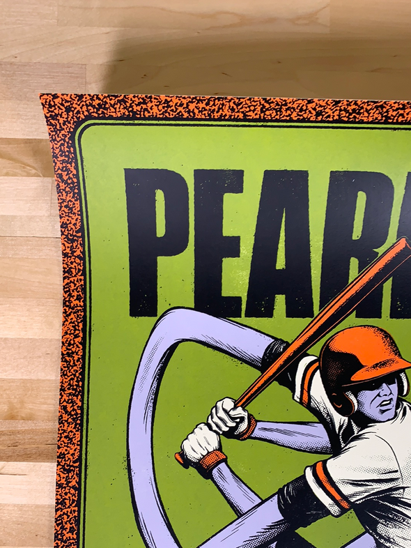 Pearl Jam - 2018 Andrew Fairclough VARIANT Poster Chicago, IL Wrigley Field