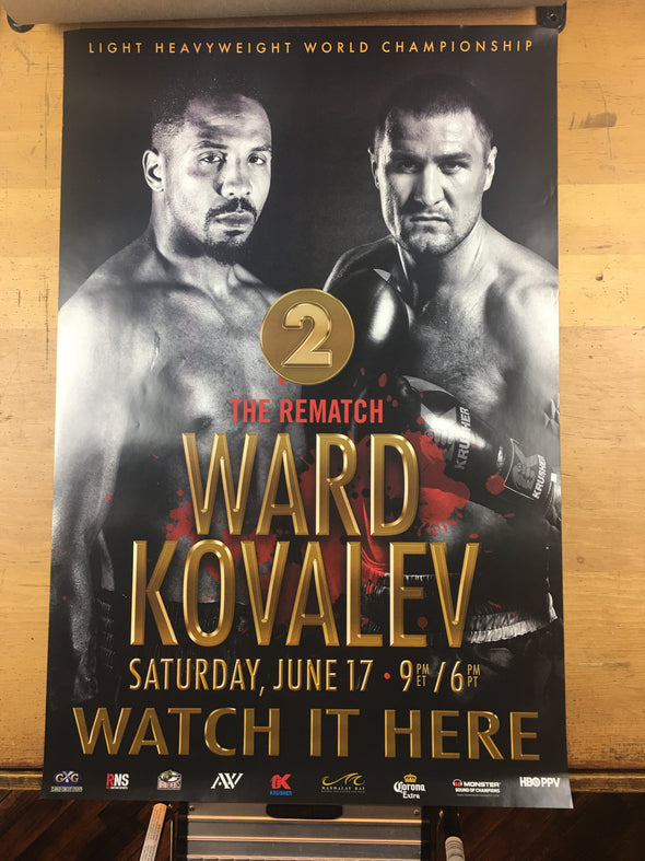 Boxing - 2017 Ward vs Kovalev 2 Poster