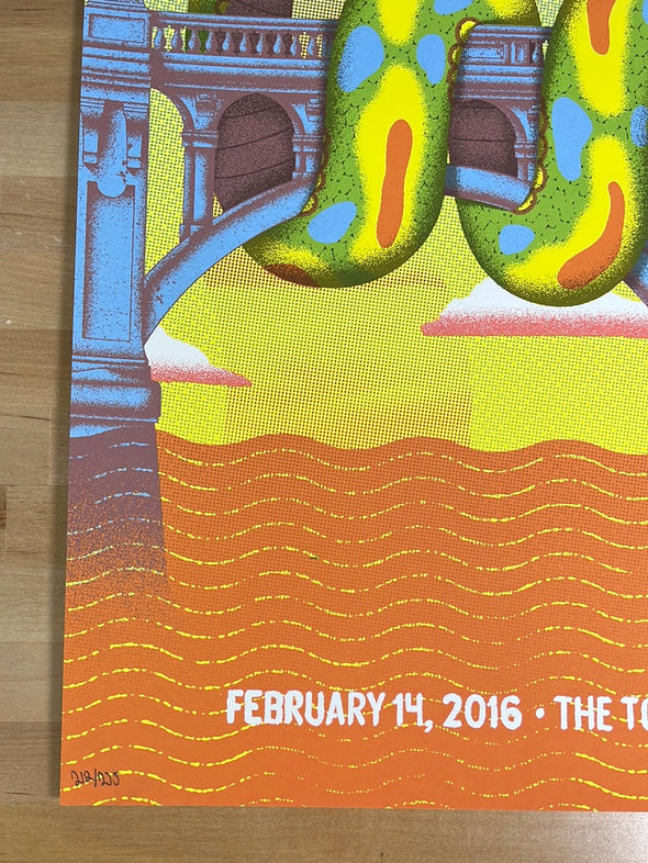 Widespread Panic - 2016 The Half and Half poster Columbia, MO N2