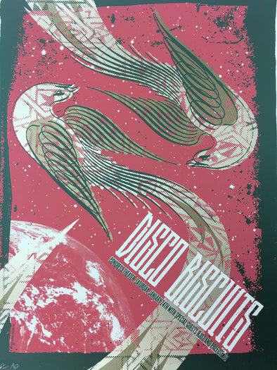 The Disco Biscuits - 2009 Todd Slater Poster Chicago, IL Congress Theater